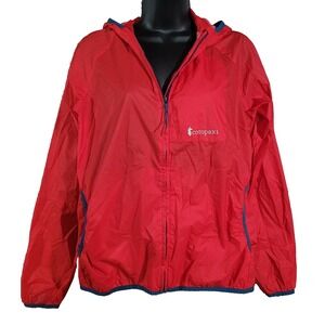 Cotopaxi Paray Windbreaker Size S Red Ultra Light Active Jacket Ripstop Outdoors